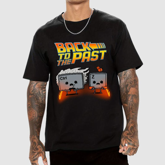 Back To The Past Geek T-Shirt