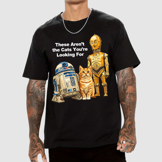 These Aren’t the Kitties You’re Looking For Funny Geek T-Shirt