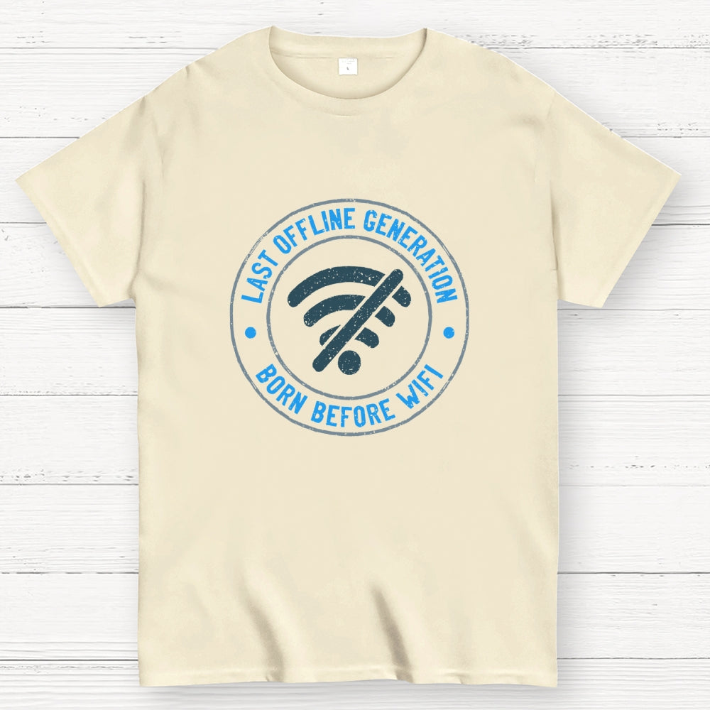 Last Offline Generation Geek T-Shirt