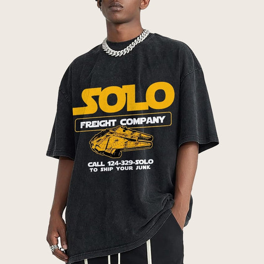 Solo Cargo Co. Vintage Distressed T-shirt