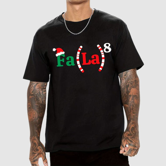 Fa La La La La Christmas Math Geek T-Shirt