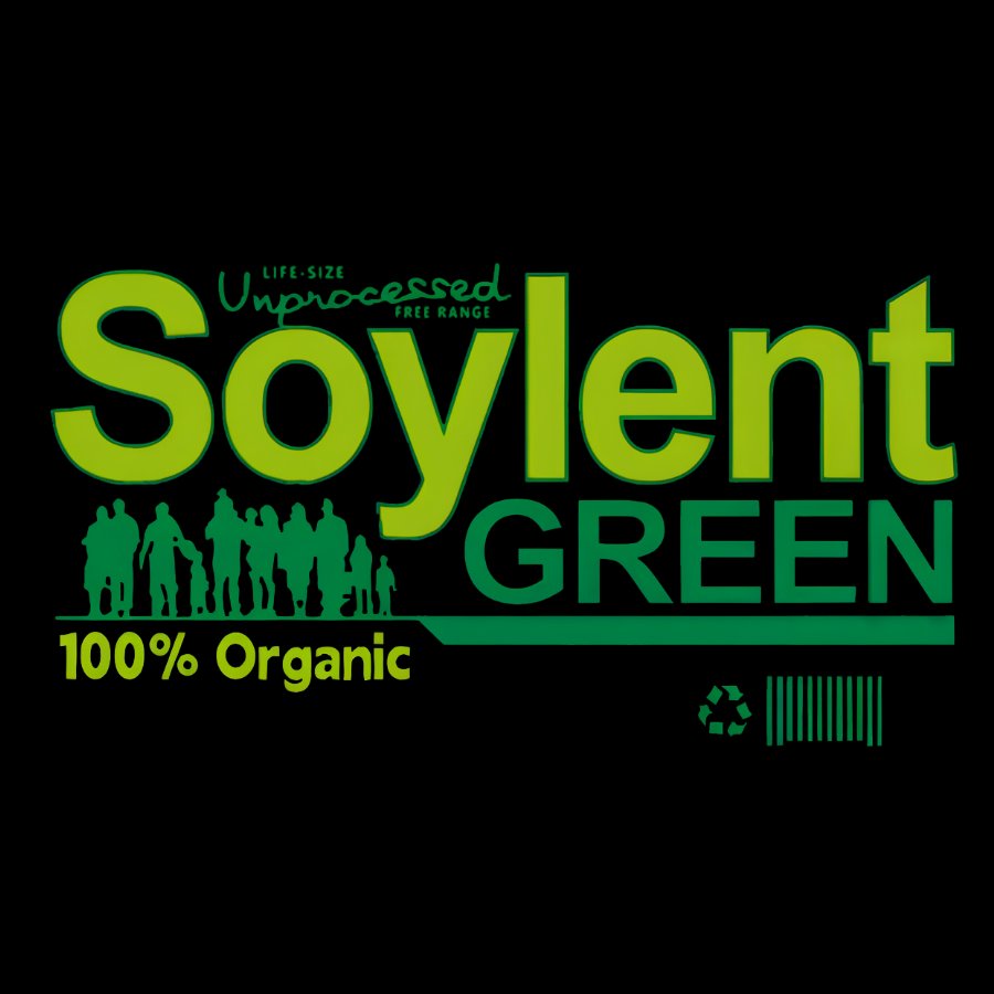 Soylent Green Geek Cotton Hoodie