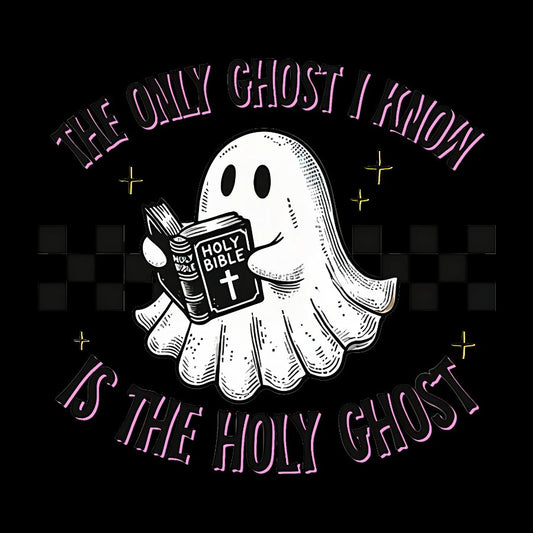 Holy Spirit Halloween Geek Cotton Sweatshirt