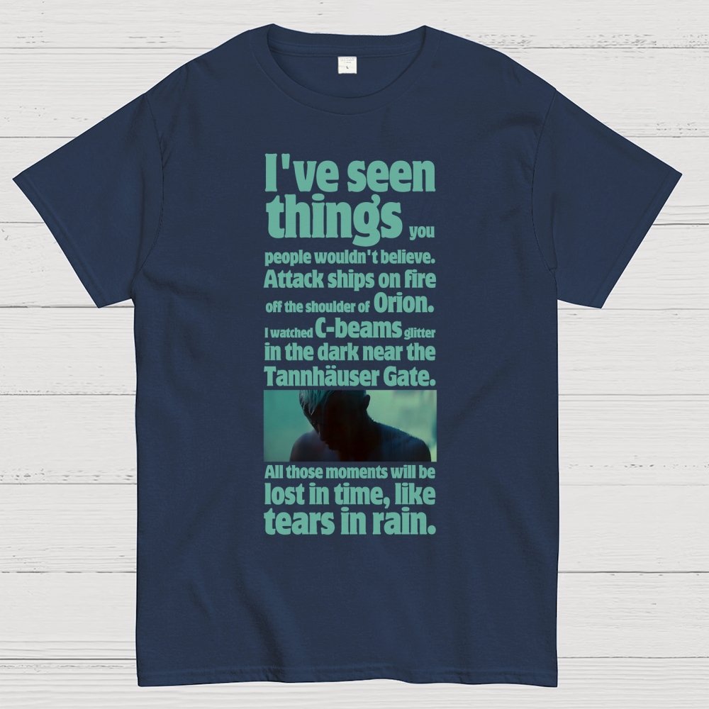 like tears in rain Geek T-Shirt