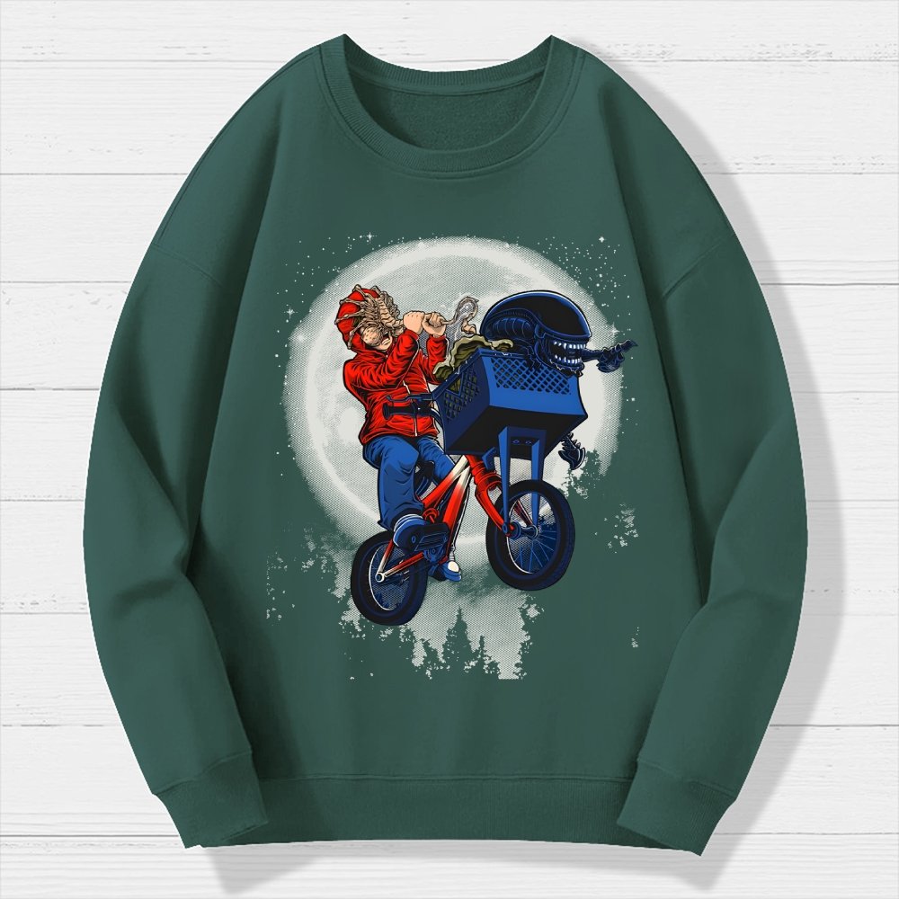 NON TERRESTRIAL Geek Cotton Sweatshirt