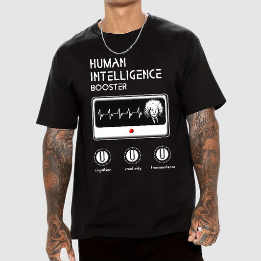 Human Intelligence Booster Essential Geek T-Shirt