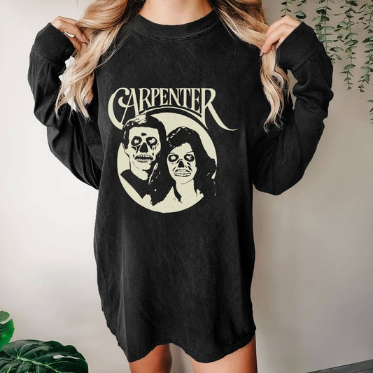 Carpenter They Live An Easy Listening Cult Sci-Fi Movie Washed Long Sleeve Tee 2509001465