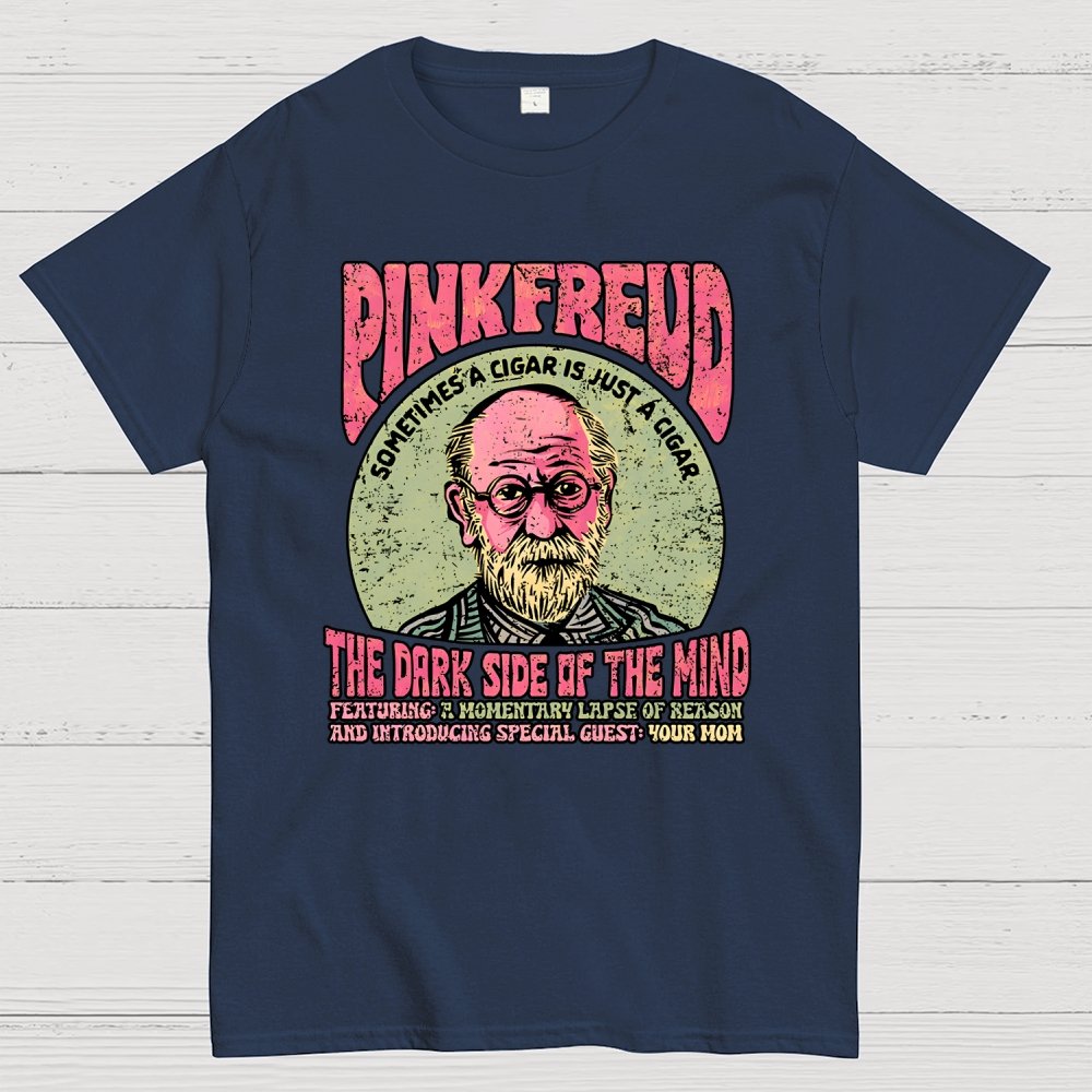 Pink Freud Geek T-Shirt