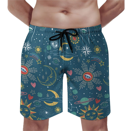 Sun God Symbol Geek Shorts