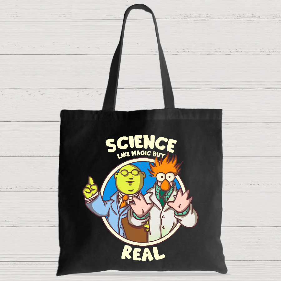 Science Is Like Magic Casual Classic Canvas Bag
