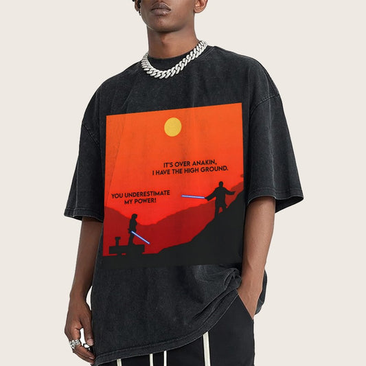 I have the Upper Hand Vintage Distressed T-shirt