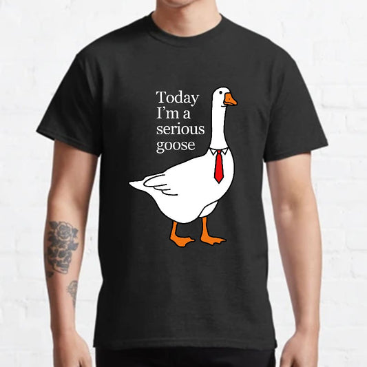 Today I'm A Serious Goose Geeky T-Shirt