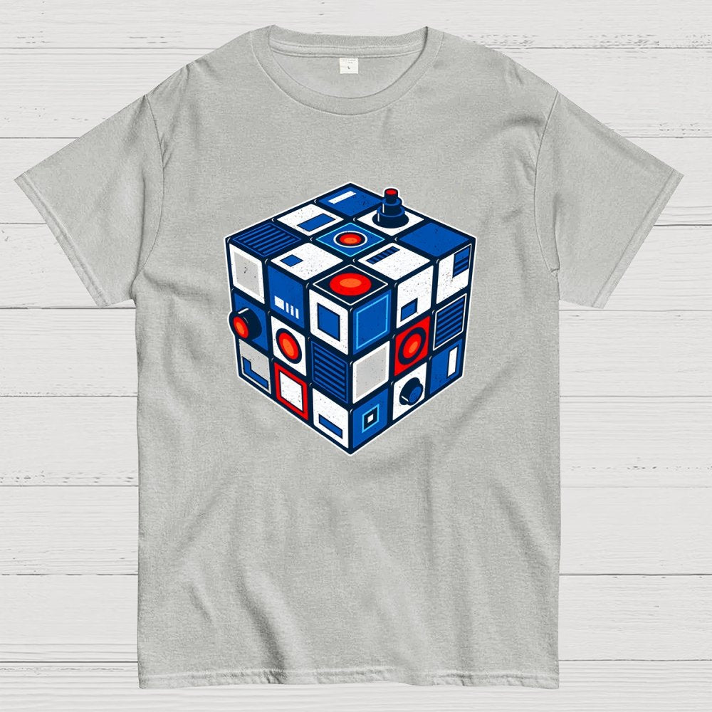 Droid Cube Geek T-Shirt