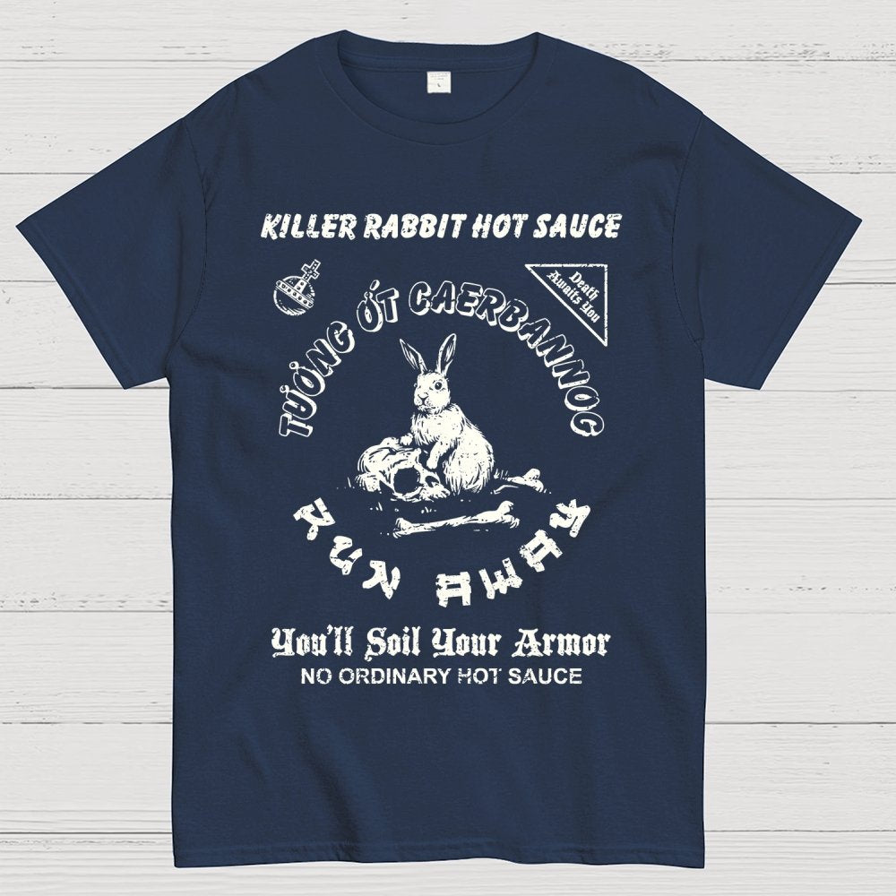 Killer Rabbit Hot Sauce Geek T-Shirt