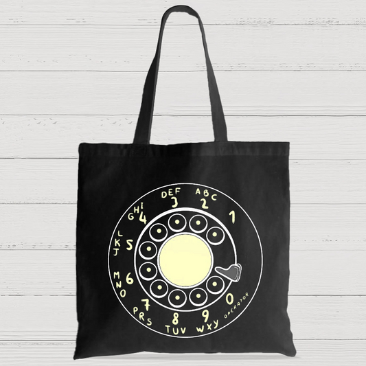 Rotary Dial Vintage Casual Classic Canvas Bag