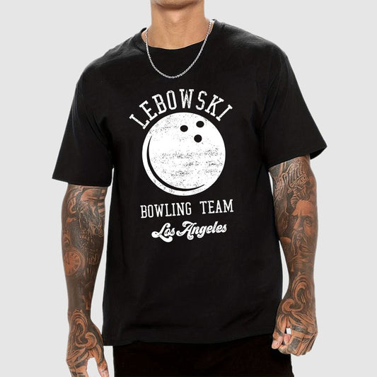 Lebowski Bowling Team Geek T-Shirt