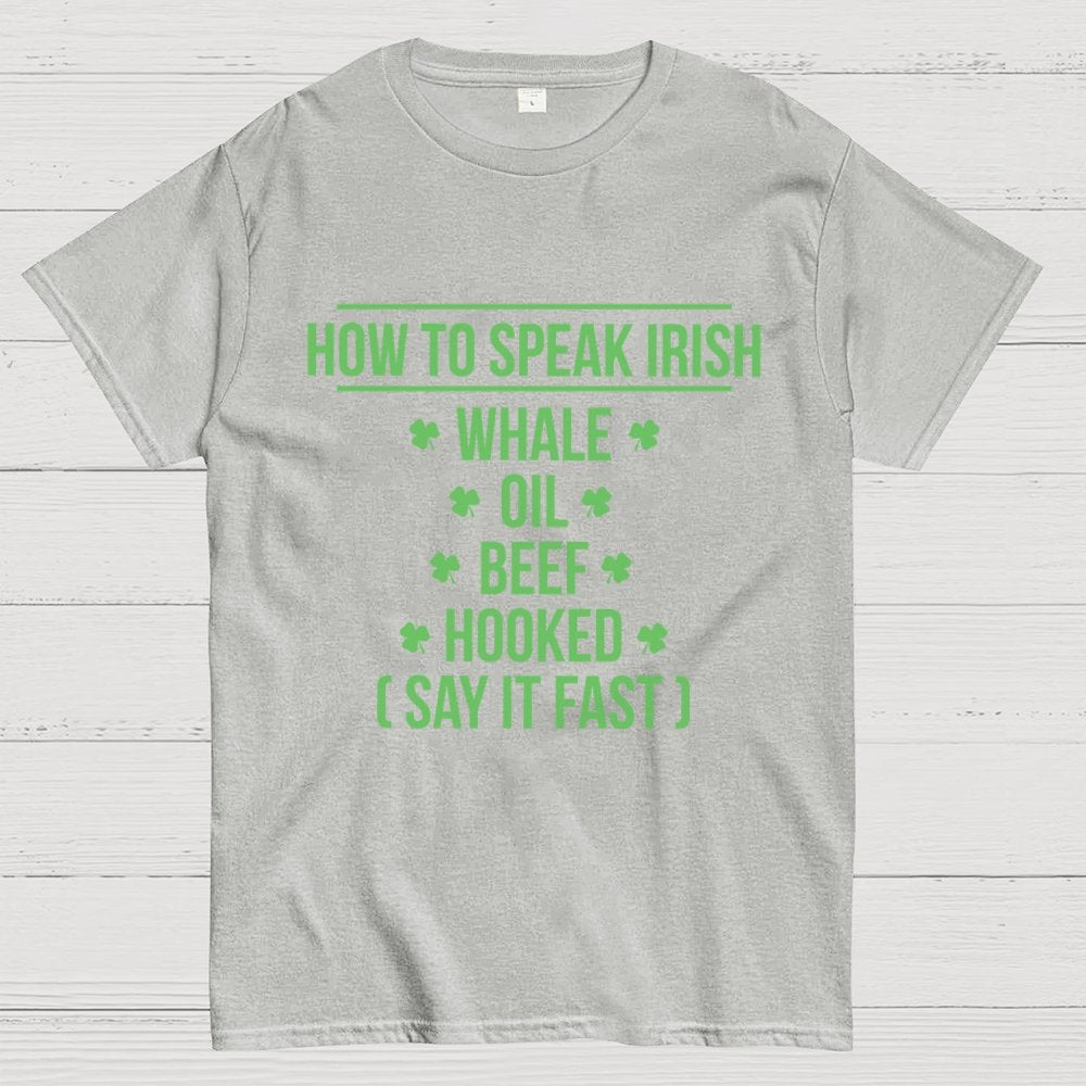 St. Patrick's Day How To Speak Irish Geek T-Shirt