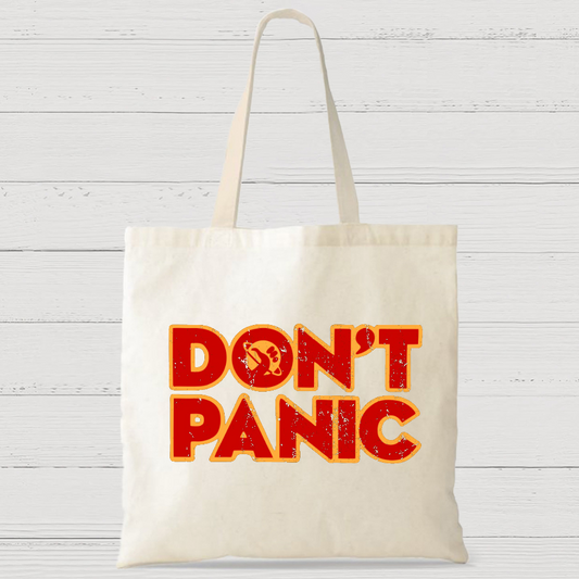 Dont Panic Casual Classic Canvas Bag