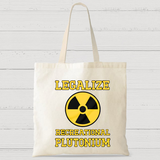Legalize Recreational Plutonium Casual Classic Canvas Bag