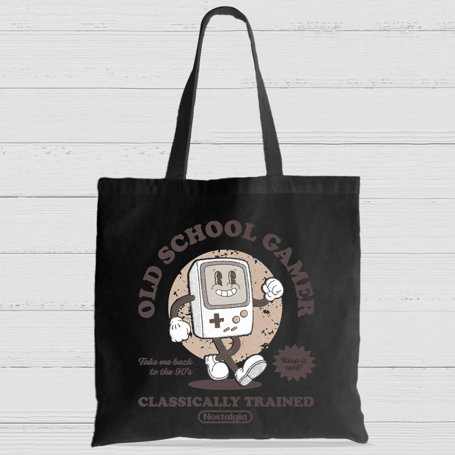 Retro Gamer Casual Classic Canvas Bag