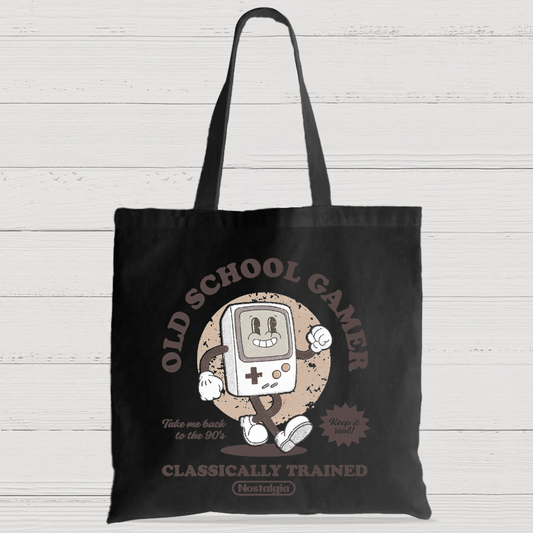 Retro Gamer Casual Classic Canvas Bag