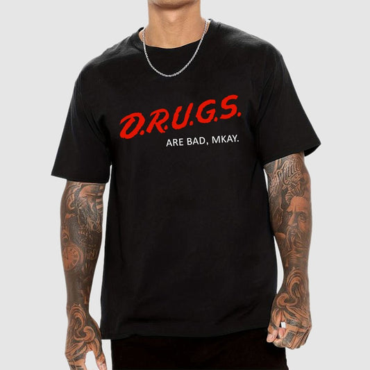 Drugs are Bad Geek T-Shirt