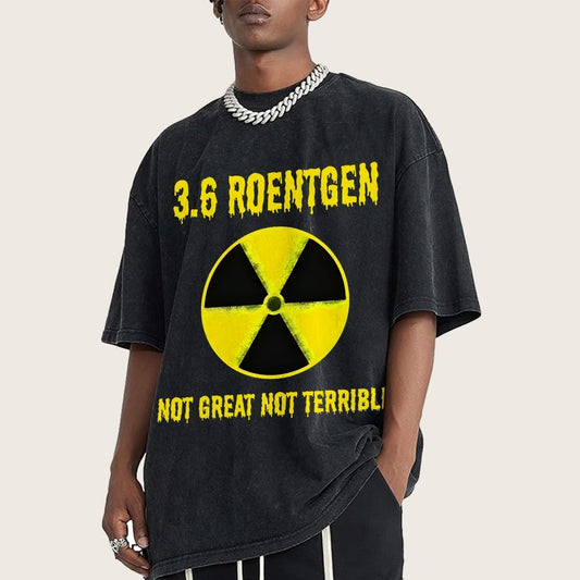 3.6 Roentgen Not Great Not Terrible Vintage Distressed T-shirt