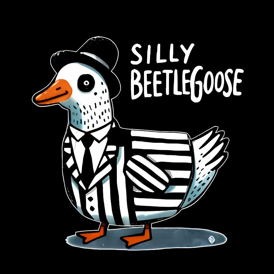 Silly Beetle Goose Funny Geek T-Shirt
