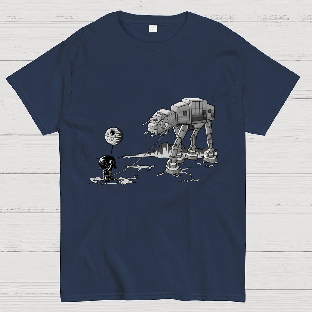 Empire Robot Dog-Planet Battles Geek T-Shirt