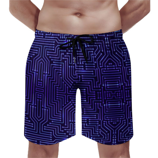 Circuit Board Geek Shorts