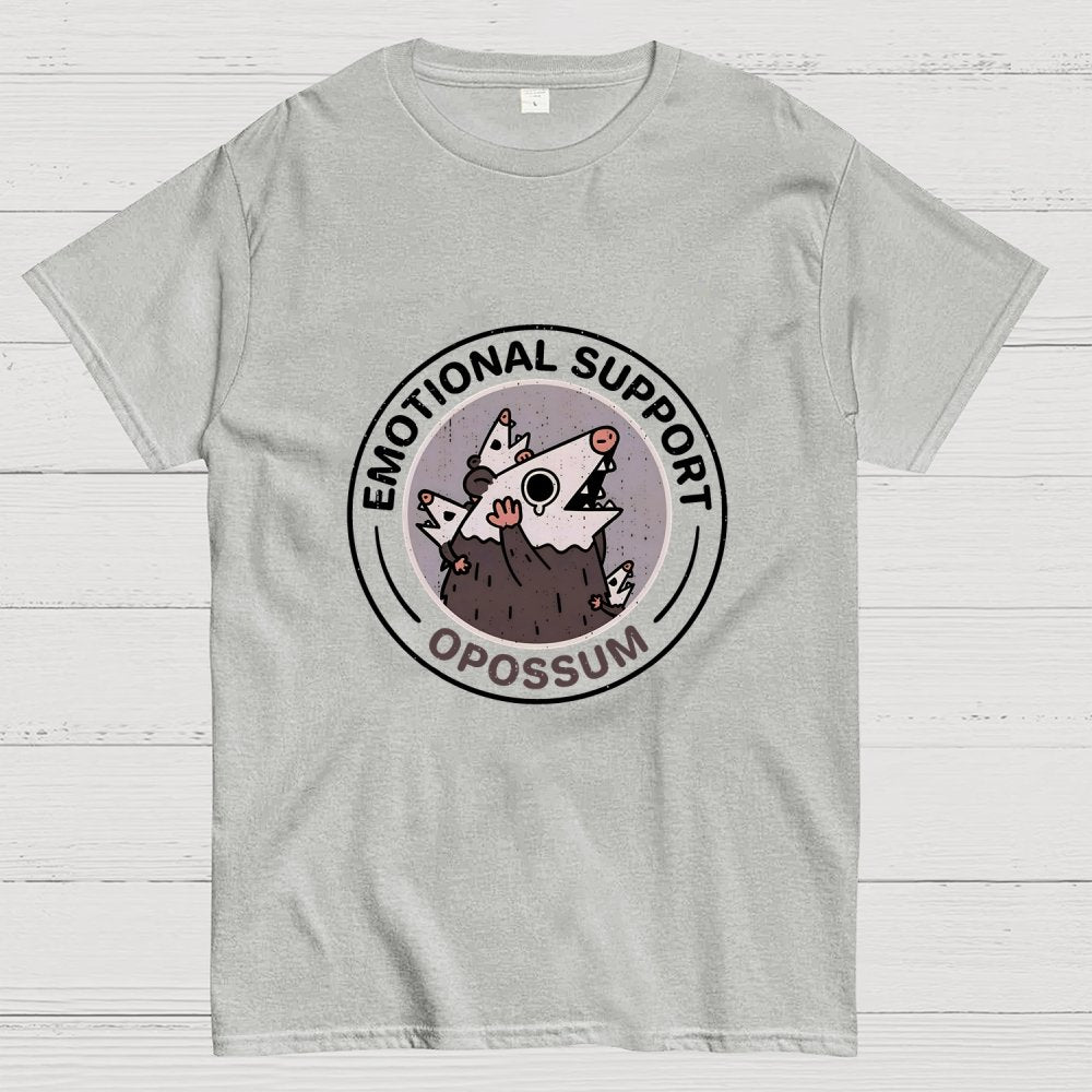 Emotional Support Possum Geek T-Shirt