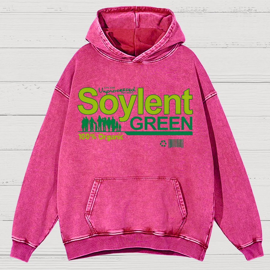 Soylent Green Vintage Distressed Hoodie