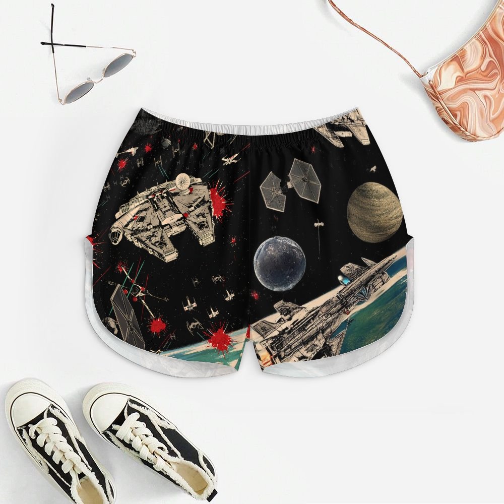 Print Women's Geek Suspender Cami Set