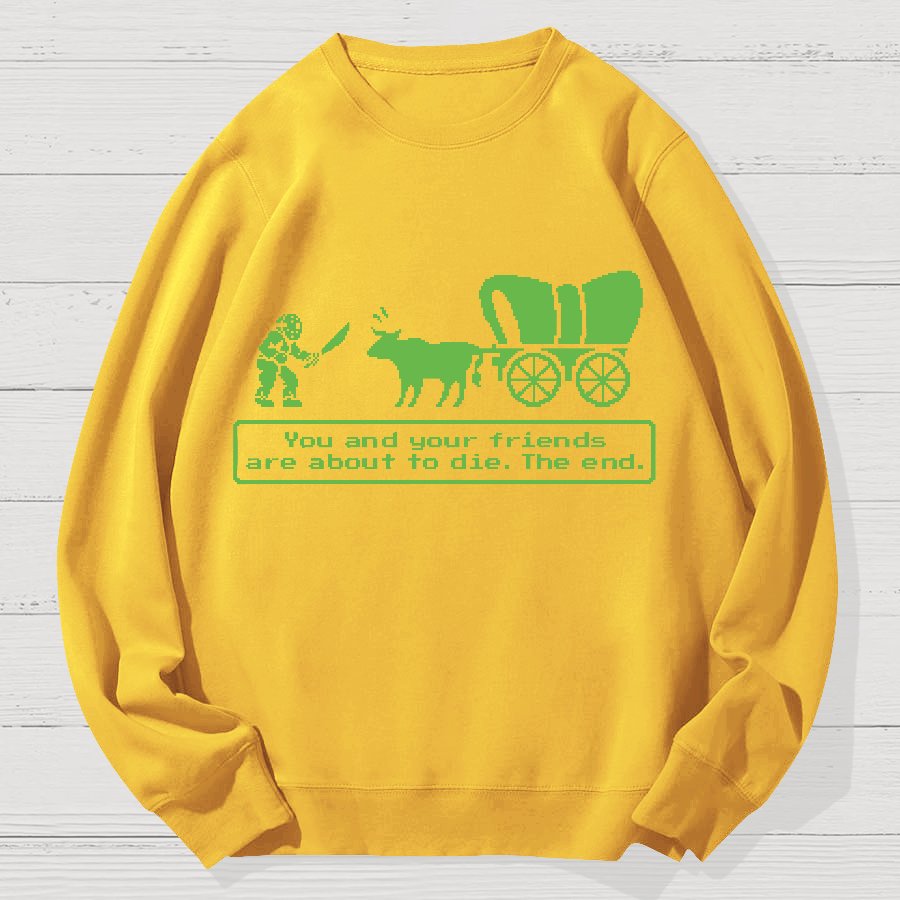 Oregon Horror Trail Geek Cotton Sweatshirt
