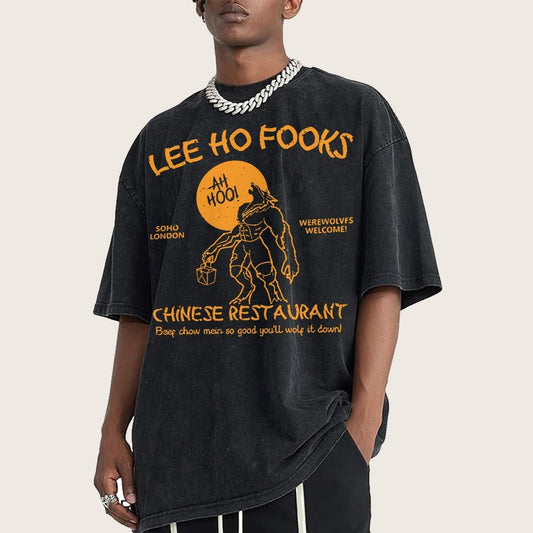 Lee Ho Fooks Chinese Restaurant Vintage Distressed T-shirt