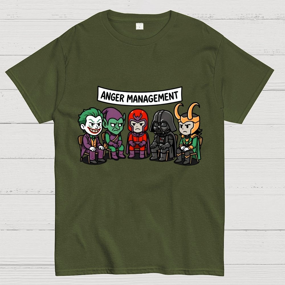Anger management Unisex Geek T-Shirt