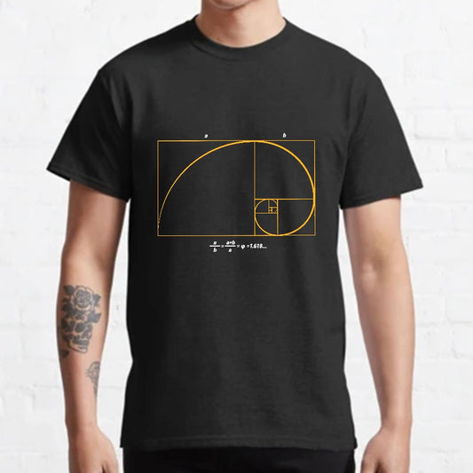 Fibonacci Shirt ∙ Math Art ∙ Science Engineer Geeky T-Shirt
