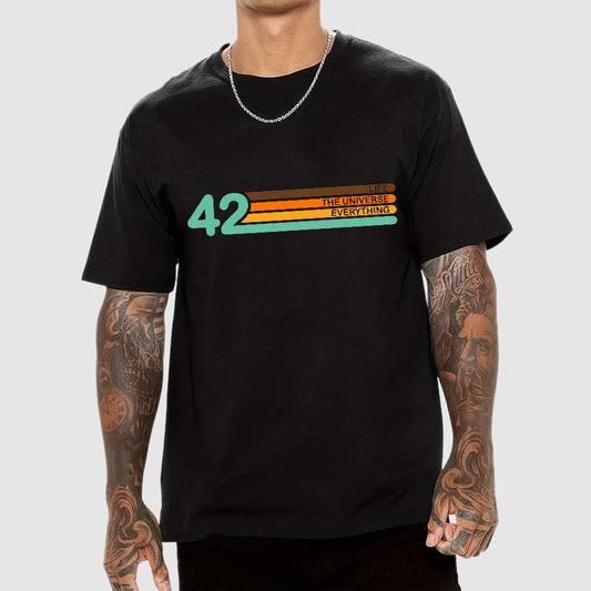 42 Life The Universe And Everything Geek T-Shirt