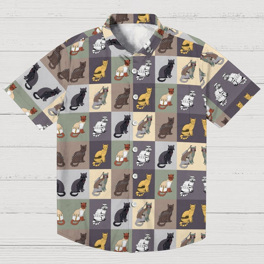 Cats Geek Hawaiian Shirt