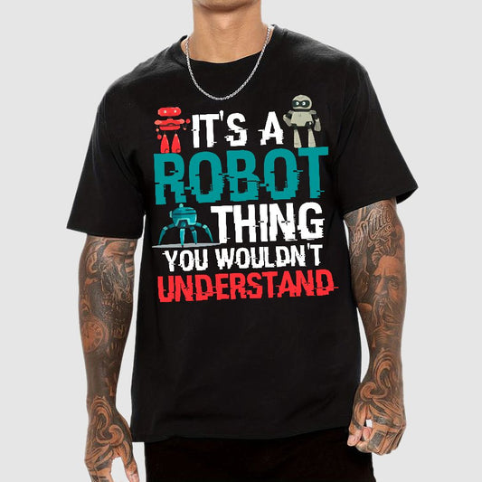 Robot Science Geek T-Shirt