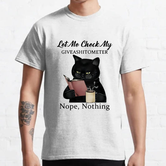 Cat Drinking Coffee Touch My Coffee I Will Slap You So Hard Nerdy T-Shirt