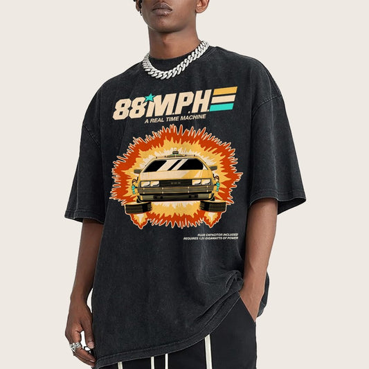 A Real Time Machine Vintage Distressed T-shirt