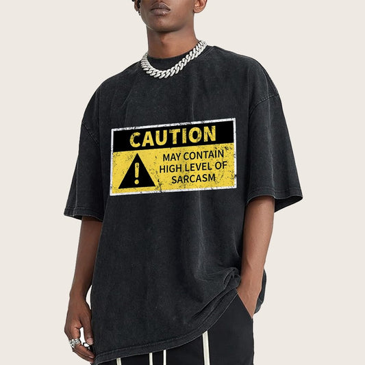High Level Sarcasm Vintage Distressed T-shirt