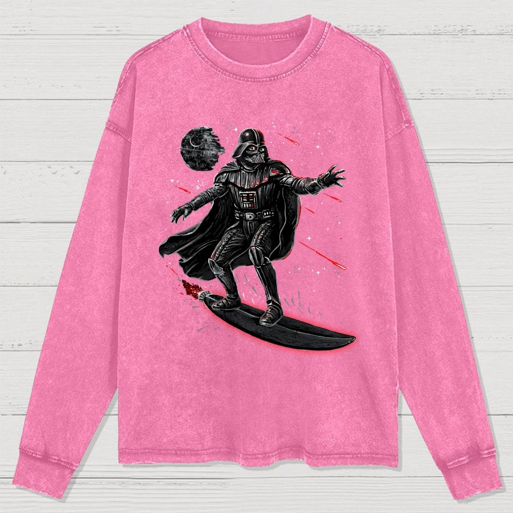 Lord of the swell Washed Long Sleeve Tee