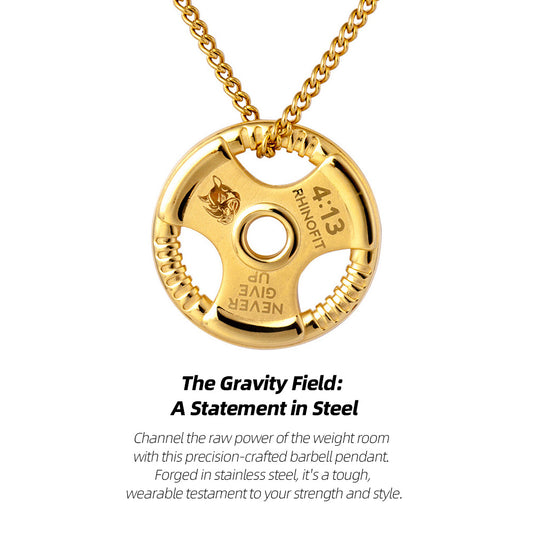 The Weight Plate Necklace | Carry Your Weight and Take On Every Challenge