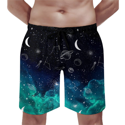 Starry Constellation Geek Shorts