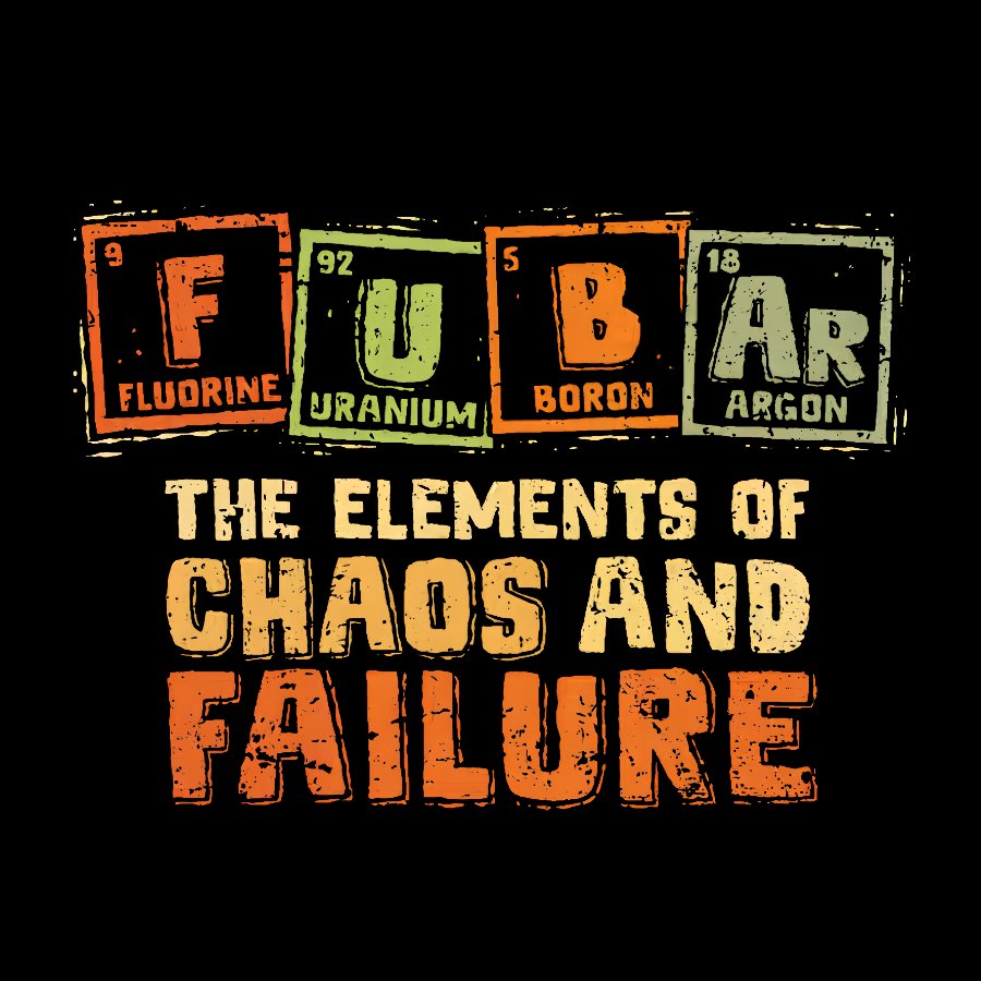 Elements of Chaos and Failure Geek T-Shirt