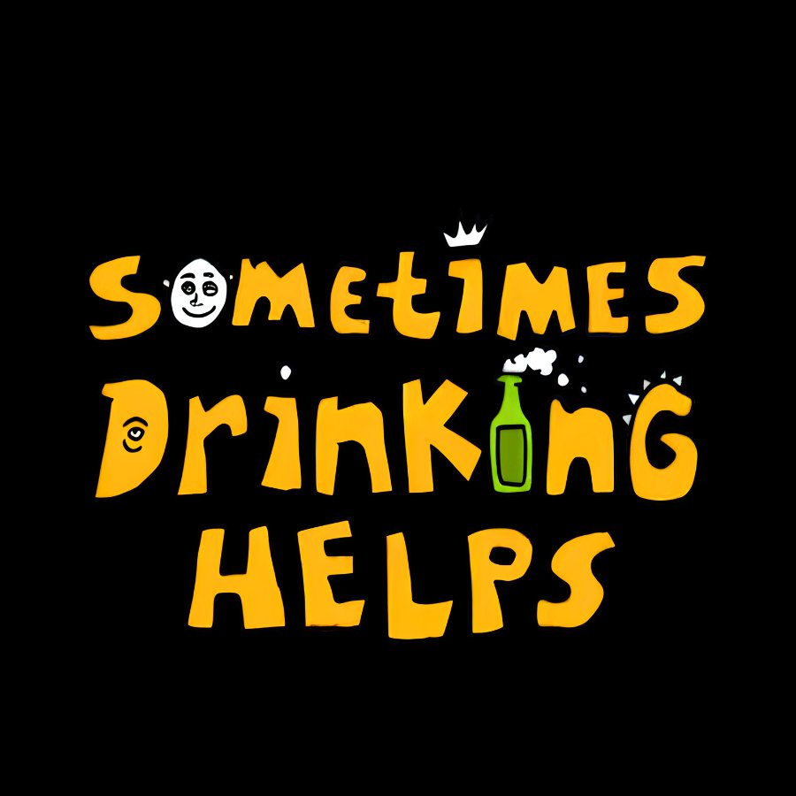 Sometimes Drinking Helps Geek T-Shirt