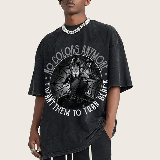 No Colors Vintage Distressed T-shirt