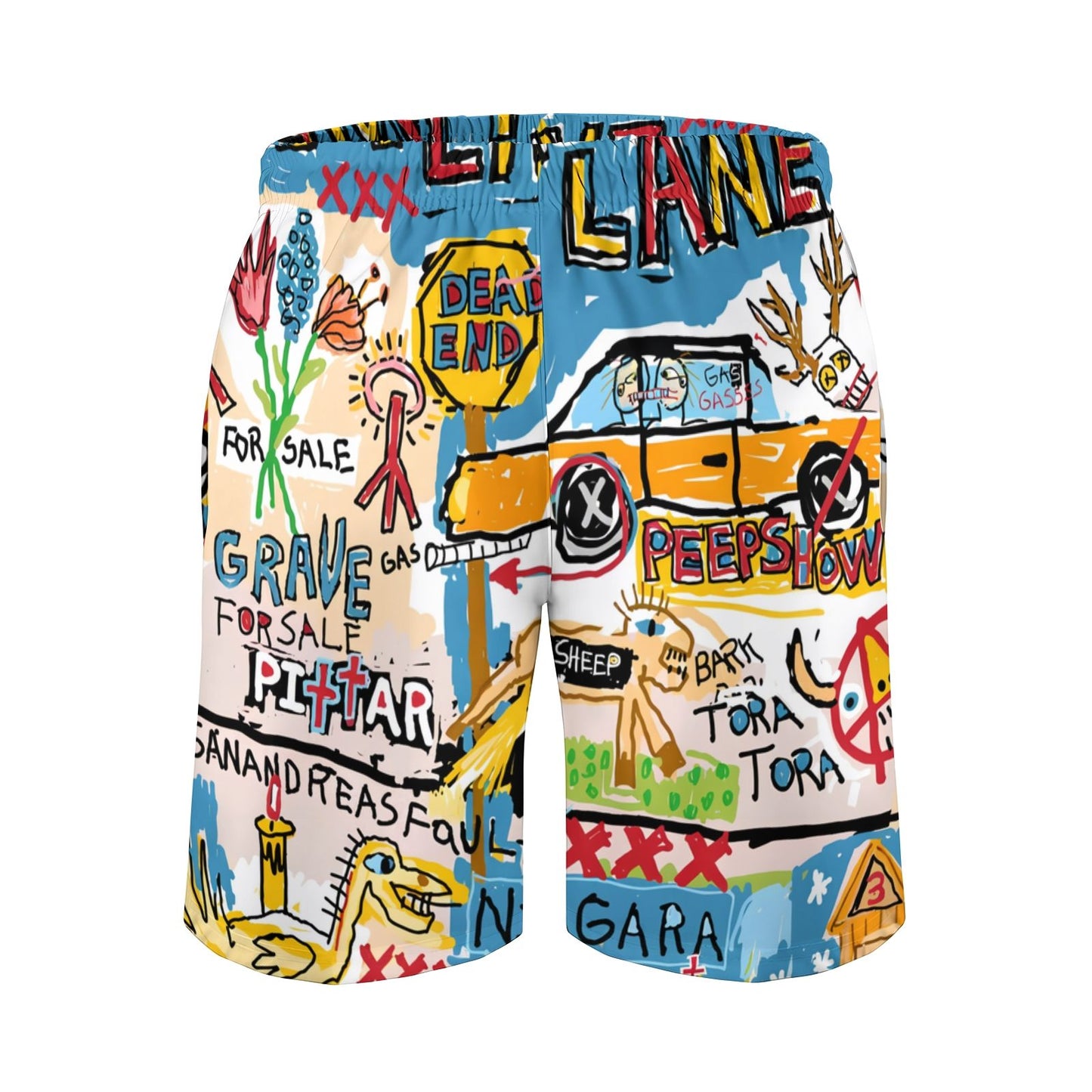 Vintage Graffiti Geek Shorts